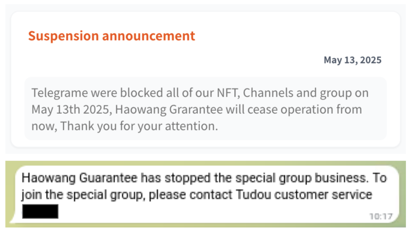 Свыше 30 даркнет-маркетплейсов заняли нишу закрытого Huione Guarantee в Telegram
