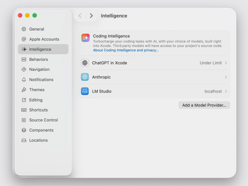 WWDC для разработчиков: Xcode с ChatGPT, фреймворк для локальных LLM и конструктор иконок